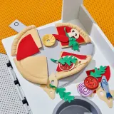 IKEA DUKTIG (ИКЕА ДУКТИГ) — Набор для пиццы 24 шт, пицца/мультиколор — фото 4