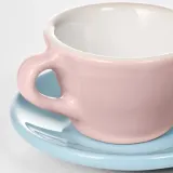 IKEA DUKTIG (ИКЕА ДУКТИГ) — Игрушечный сервиз 8 чашек/тарелок, разные цвета — фото 6