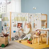 IKEA DUKTIG (ИКЕА ДУКТИГ) — Игрушечный сервиз 8 чашек/тарелок, разные цвета — фото 4