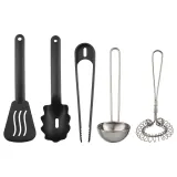 IKEA DUKTIG (ИКЕА ДУКТИГ) — Игровые кухонные принадлежности, 5 шт., разноцветные — фото 1