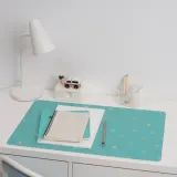 IKEA BÖNSYRSA (ИКЕА БОНСУРСА) — Настольный коврик, бирюзовый, 60x37 см — фото 3