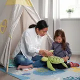 IKEA BLÅVINGAD (ИКЕА БЛОВИНГАД) — Плюши, черепаха/зеленый, 44 см — фото 4