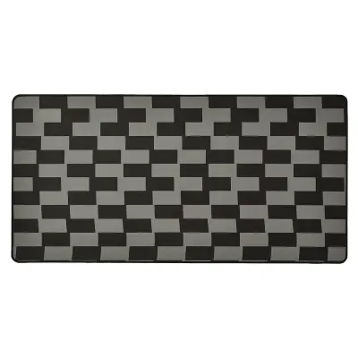IKEA BLÅSKATA (ИКЕА БЛОСКАТА) — Игровой коврик для мыши, черный/серый дизайн, 40x80 см