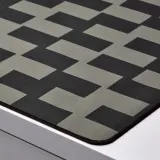 IKEA BLÅSKATA (ИКЕА БЛОСКАТА) — Игровой коврик для мыши, черный/серый дизайн, 40x80 см — фото 3
