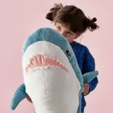 IKEA BLÅHAJ (ИКЕА БЛОХАЙ) — Плюшевая игрушка, акула, 100 см — фото 3