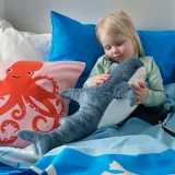 IKEA BLÅHAJ (ИКЕА БЛОХАЙ) — Плюши, маленькая акула, 55 см — фото 4