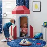 IKEA AFTONSPARV (ИКЕА АФТОНСПАРВ) — Плюшевый, космический корабль/мультиколор — фото 6