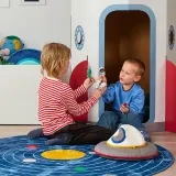 IKEA AFTONSPARV (ИКЕА АФТОНСПАРВ) — Набор кукол из 5 частей, разноцветный — фото 4