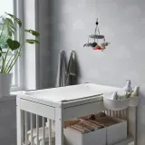 IKEA VÄDRA (ИКЕА ВЭДРА) — Чехол для пеленального коврика, белый, 48x74 см — фото 3