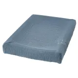 IKEA VÄDRA (ИКЕА ВЭДРА) — Чехол для пеленального коврика, бежевый/голубой, 48x74 см — фото 3
