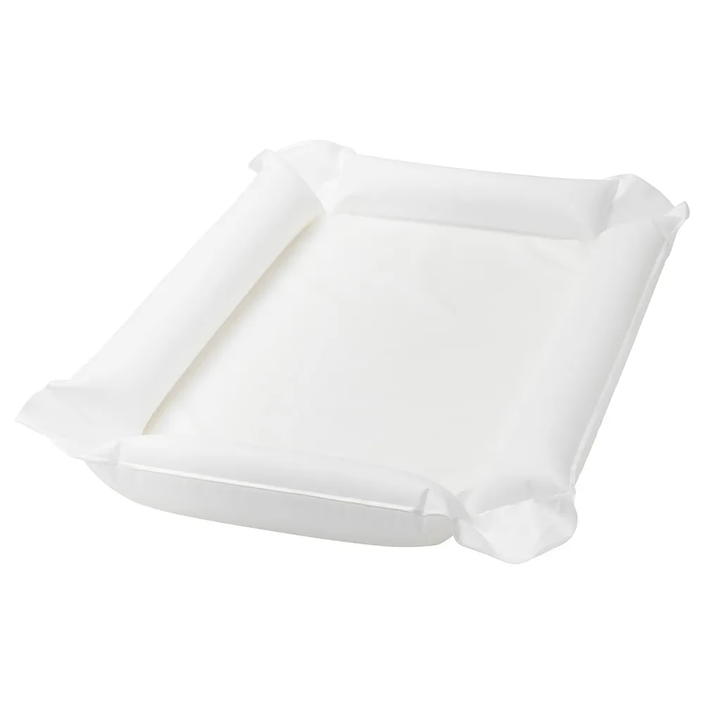 IKEA SKÖTSAM (ИКЕА СКОТСАМ) — Коврик для переодевания, белый, 53x80x2 см