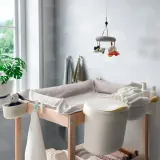 IKEA ÖNSKLIG (ИКЕА ОНСКЛИГ) — Накладные корзины, 4 штуки, белые — фото 2