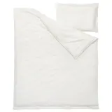 IKEA LENAST (ИКЕА ЛЕНАСТ) — 1 наволочка для кровати, белая, 110x125/35x55 см — фото 2