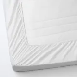 IKEA LENAST (ИКЕА ЛЕНАСТ) — Наматрасник, белый, 60x120 см — фото 2