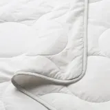 IKEA LENAST (ИКЕА ЛЕНАСТ) — Одеяло для детской кроватки, белый/серый, 110x125 см — фото 2