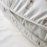IKEA LEN (ИКЕА ЛЕН) — Подушка-чехол для кормления, кролик/белый, 60x50x18 см — фото 4