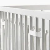 IKEA LEN (ИКЕА ЛЕН) — Протектор для кроватки, белый, 60x120 см — фото 3