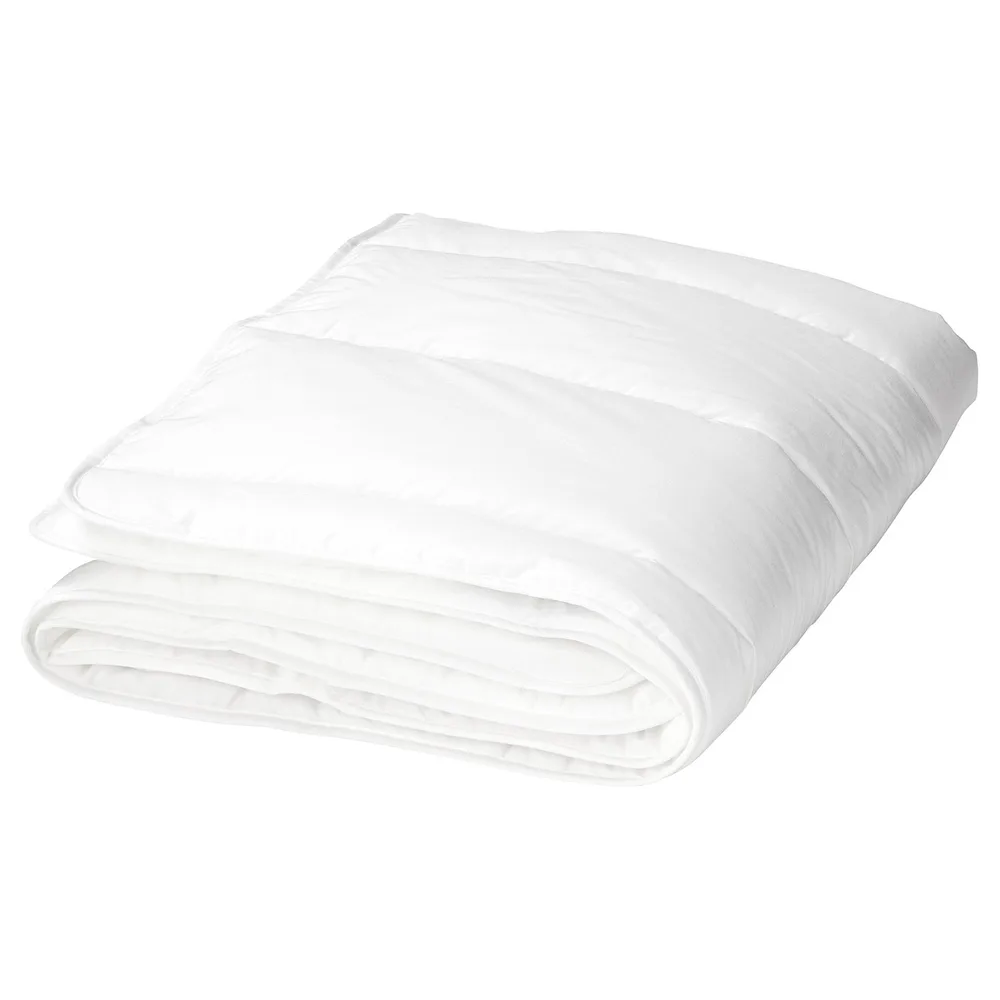 IKEA LEN (ИКЕА ЛЕН) — Одеяло для детской кроватки, белое, 110x125 см