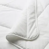 IKEA LEN (ИКЕА ЛЕН) — Одеяло для детской кроватки, белое, 110x125 см — фото 2