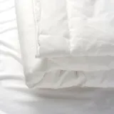 IKEA LEN (ИКЕА ЛЕН) — Одеяло для детской кроватки, белое, 110x125 см — фото 3