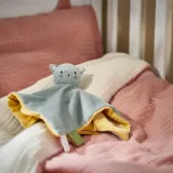 IKEA GULDVÄVARE (ИКЕА ГУЛДВЭВАРЕ) — Обнимашки, голубой желтый/кошка — фото 2