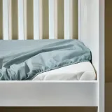 IKEA GULDVÄVARE (ИКЕА ГУЛДВЭВАРЕ) — Детская простыня, темно-желтая/синяя, 60x120 см — фото 2