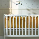 IKEA GULDVÄVARE (ИКЕА ГУЛДВЭВАРЕ) — Защитное покрытие для кроватки, темно-желтое, 60x120 см — фото 2
