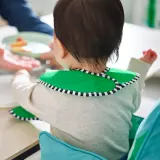 IKEA GRÖNFINK (ИКЕА ГРОНФИНК) — Нагрудник, зеленый/желтый — фото 2