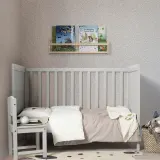 IKEA DRÖMSLOTT (ИКЕА ДРОМСЛОТТ) — Коврик, форма собаки, кремовый/серый, 66x110 см — фото 5