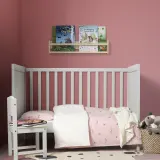 IKEA DRÖMSLOTT (ИКЕА ДРОМСЛОТТ) — Коврик, форма собаки, кремовый/серый, 66x110 см — фото 6