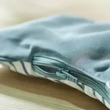 IKEA ANTILOP (ИКЕА АНТИЛОП) — Подушка и чехол для кресла d karm, синий/белый в полоску — фото 5