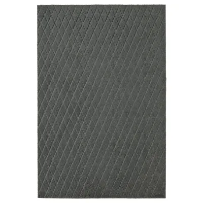 IKEA ÖSTERILD (ИКЕА ОСТЕРИЛД) — Коврик для ванной комнаты, темно-серый, 40x60 см