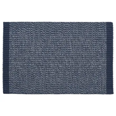 IKEA IDROTTSPLATS (ИКЕА ИДРОТТСПЛАТС) — Коврик для ног, синий, 40x60 см