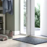 IKEA IDROTTSPLATS (ИКЕА ИДРОТТСПЛАТС) — Коврик для ног, синий, 40x60 см — фото 4