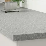 IKEA SÄLJAN (ИКЕА СÄЛЙАН) - Столешница на заказ, светло-серый минерал/ламинат, 30-45x3,8 см — фото 4