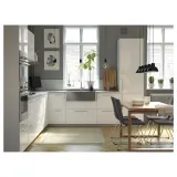 IKEA SÄLJAN (ИКЕА СÄЛЙАН) - Столешница на заказ, светло-серый минерал/ламинат, 30-45x3,8 см — фото 6