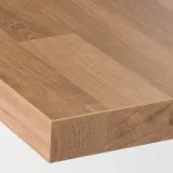 IKEA SÄLJAN (ИКЕА СÄЛЙАН) - Столешница на заказ, имит. дуб/ламинат, 30-45x3,8 см — фото 2