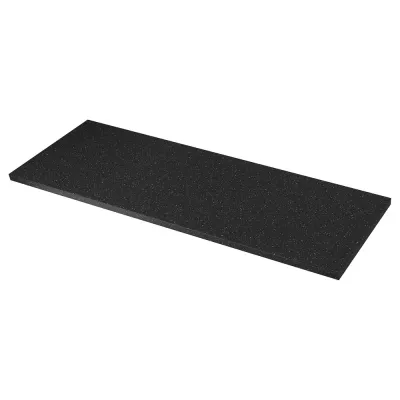IKEA SÄLJAN  (ИКЕА СÄЛЙАН)  -  Столешница на заказ, черный минерал/ламинат, 30-45x3,8 см