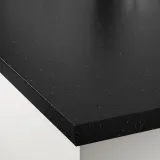 IKEA SÄLJAN (ИКЕА СÄЛЙАН) - Столешница на заказ, черный минерал/ламинат, 30-45x3,8 см — фото 3