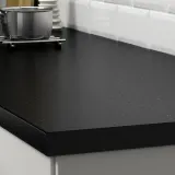 IKEA SÄLJAN (ИКЕА СÄЛЙАН) - Столешница на заказ, черный минерал/ламинат, 30-45x3,8 см — фото 5