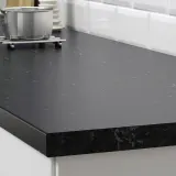 IKEA SÄLJAN (ИКЕА СÄЛЙАН) - Столешница изготовлена по индивидуальному заказу, черный мрамор/ламинат, 30-45x3,8 см — фото 5