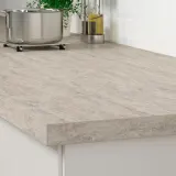 IKEA SÄLJAN (ИКЕА СÄЛЙАН) - Столешница изготовлена по индивидуальному заказу, бежевый искусственный камень/ламинат, 30-45x3,8 см — фото 4