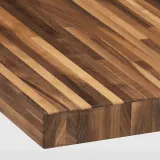 IKEA PINNARP (ИКЕА ПИННАРП) - Столешница изготовлена по индивидуальному заказу, орех/шпон, 45,1-63,5x3,8 см — фото 2