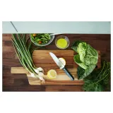 IKEA KARLBY (ИКЕА КАРЛБЙ) - Столешница изготовлена по индивидуальному заказу, орех/шпон, 30-45x3,8 см — фото 5
