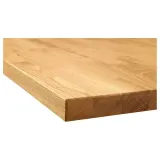 IKEA KARLBY (ИКЕА КАРЛБЙ) - Столешница изготовлена по индивидуальному заказу, дуб/шпон, 30-45x3,8 см — фото 2