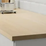 IKEA EKBACKEN (ИКЕА ЕКБАСКЕН) - Столешница изготовлена по индивидуальному заказу, имитация ясеня/ламината, 30-45x2,8 см — фото 4