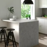 IKEA EKBACKEN (ИКЕА ЕКБАСКЕН) - Столешница на заказ, эффект известняка/ламинат, 30-45x2,8 см — фото 5