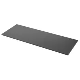 IKEA EKBACKEN (ИКЕА ЕКБАСКЕН) - Столешница изготовлена по индивидуальному заказу, имитация черного камня/ламинат, 30-45x2,8 см — фото 1