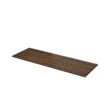 IKEA EKBACKEN (ИКЕА ЕКБАСКЕН) - Столешница изготовлена по индивидуальному заказу, коричневый орех/ламинат, 30-45x2,8 см — фото 1