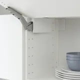 IKEA UTRUSTA (ИКЕА УТРУСТА) — Петля с амортом для горизонтальных дверей, белая — фото 2